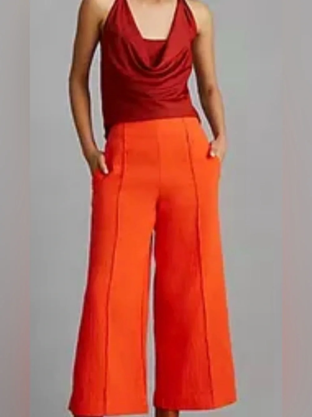 Anthropologie Maeve Pintucked Pants